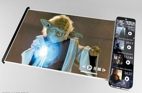 折叠屏手机不算啥，这款抽拉屏的手机才是拉风啊！