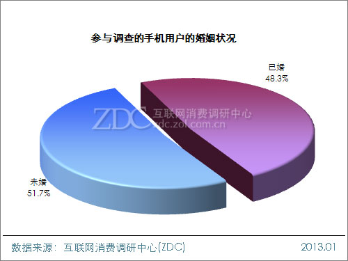 2012-2013年中国手机用户属性调查报告