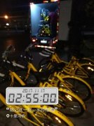 网友曝光：ofo小黄车凌晨在京投放大量新车