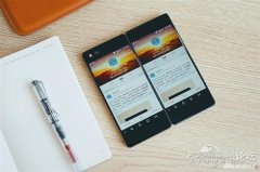 中兴折叠手机AXON M亮相