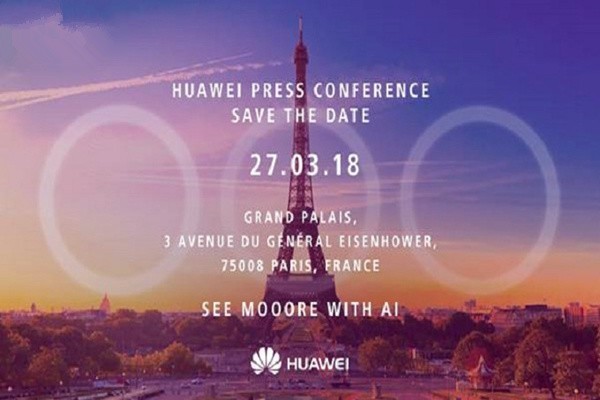 华为P20邀请函驾到 确定搭载三摄像头 