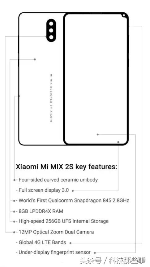 石锤了！小米mix2S曝光！全面屏3.0！青花瓷陶瓷机身！
