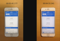 苹果iPhone 6S手机换电池前后运行速度实测：差距明显