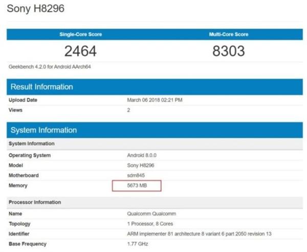 索尼骁龙845旗舰XZ2国行发布时间曝光：不便宜