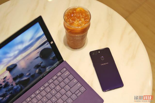爱上这一抹紫：OPPO R15 星空紫 真机图赏