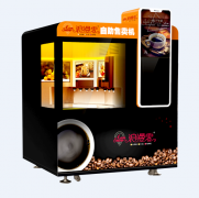  浪漫雪机器人饮品屋，浪漫小屋里的生财之道