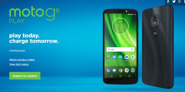 Moto发布全新G、E系列手机:颜值大提升,首发全面屏