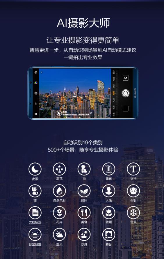 华为Mate 10系列喜迎EMUI 8.1更新 一大波拍照功能到来