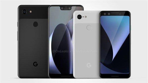 谷歌Pixel 3/3 XL手机现身:又是两条鱼