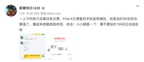 感觉全世界都在抢Find X兰博基尼版