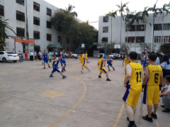 热烈祝贺：永汇净水器物云水机球员在篮球友谊赛中夺