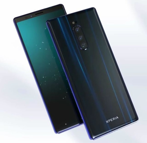 索尼Xperia XZ4曝光渲染图