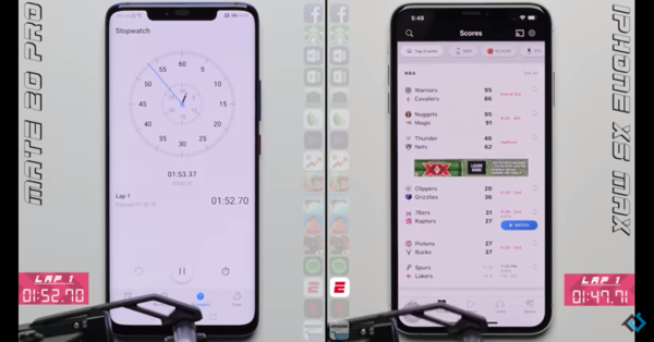 第一轮测试结果