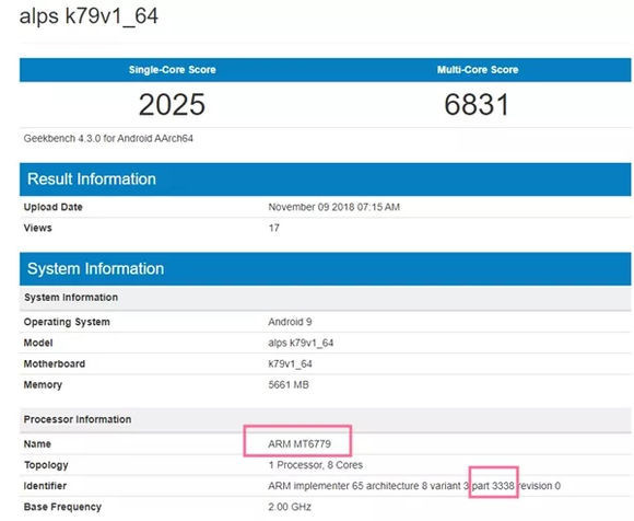 联发科Helio P90跑分