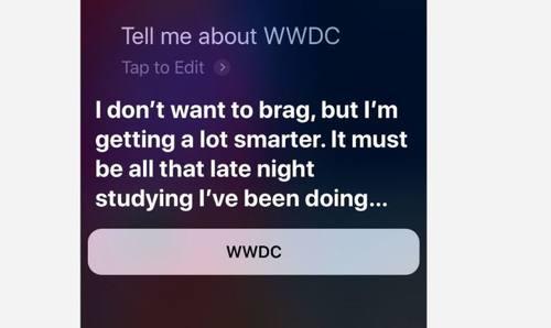 Siri并不笨 而且在过去9个月中它正变得更聪明