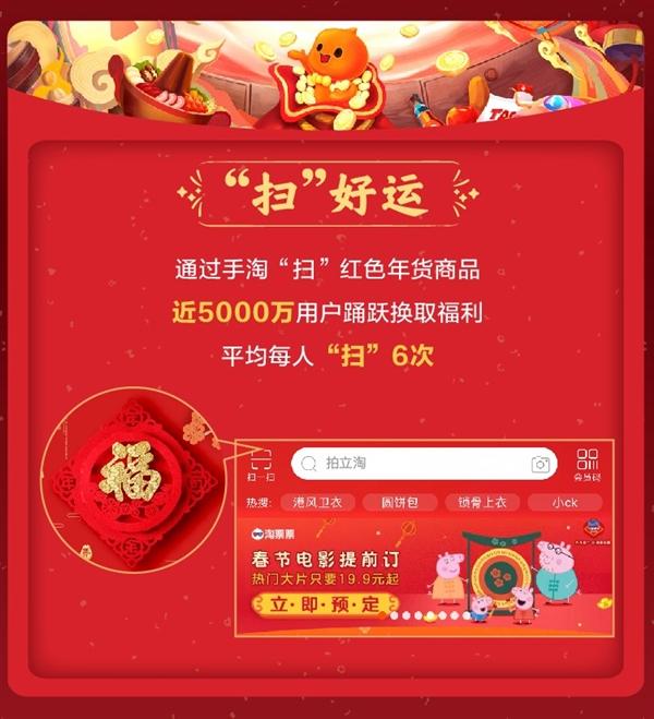 支付宝强力助攻:淘宝春节下沉 新用户大增100%
