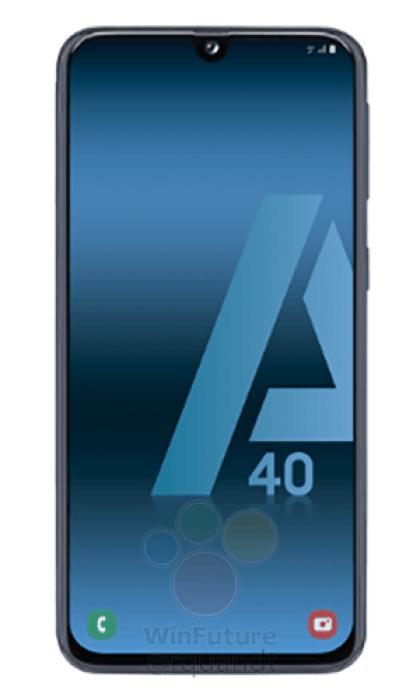 疑似Galaxy A40渲染图曝光:或于4月发布 售250欧元