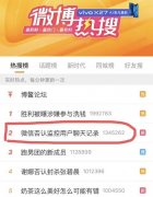 微信否认监控用户聊天记录 大数据时代用户隐私焦虑如