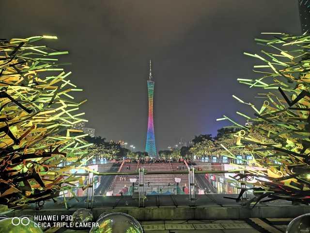 华为P30夜景分数估测:二三四摄厮杀,鹿死谁手