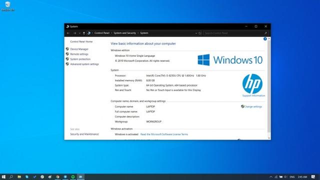 微软公布Windows 10 May 2019更新最低系统要求