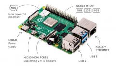 树莓派4发布 支持最高4GB内存 售价35美元起