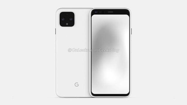 Google Pixel 4的大额头+浴霸设计很难爱,但它可能有Face ID