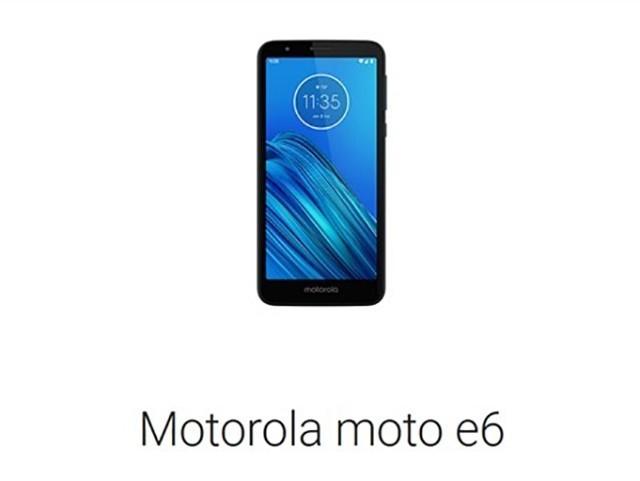 Moto E6渲染图曝光 搭载骁龙4系处理器?