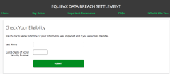美国征信巨头 Equifax 泄露了 1.45 亿用户数据，一人赔