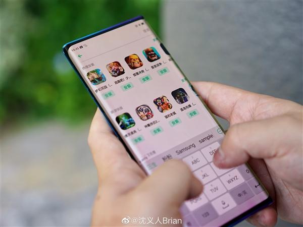 全球首款 OPPO瀑布屏真机横空出世:弯曲度高达88度