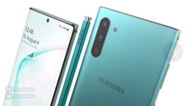 三星Note10新配色曝光:橙色/翡翠绿很“时髦”