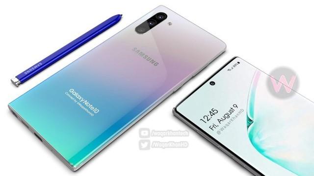 三星Note10新配色曝光:橙色/翡翠绿很“时髦”