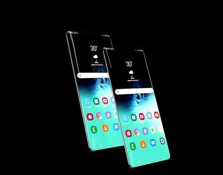 三星S11概念图:屏占比100% 还怕干不过华为Mate30