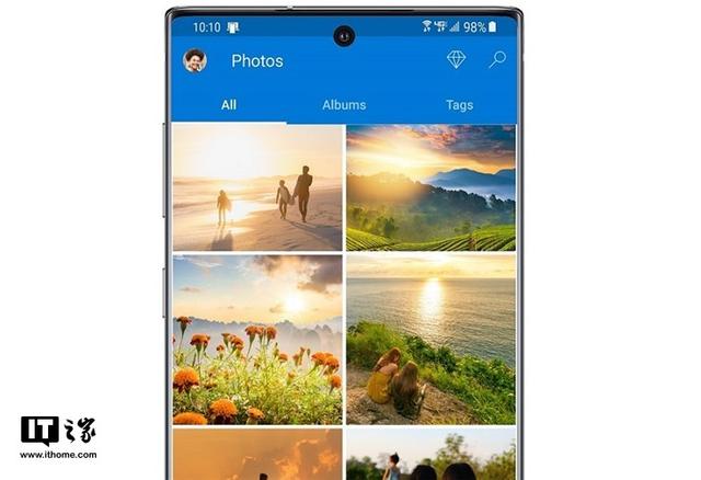 三星Note10正将OneDrive集成到Android相册应用中