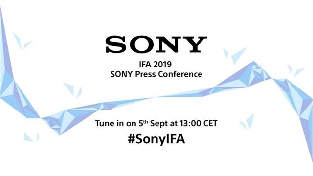 索尼将于9月5日在IFA 2019上举行发布会,有望发布大量新品