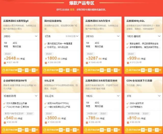 2019年阿里云9·10会员节活动优惠攻略