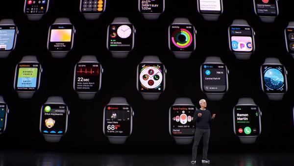 苹果发布Apple Watch 5手表:更专业的健康监测 399美元起