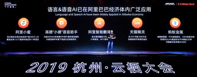 无产业不AI!语言&语音AI在阿里经济体内广泛应用
