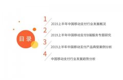 2019上半年中国移动支付行业研究报告