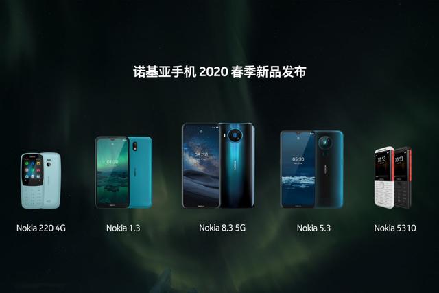 诺基亚发布多款新品手机,并和 007 合作推广 Nokia 8.3 5G