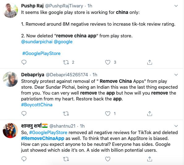 Google 出手了!"删除中国应用" App 被下架,印度人表示气愤,并喊话劈柴哥出面