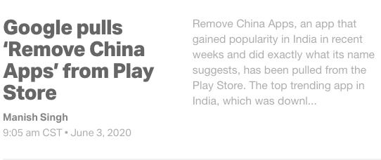 Google 出手了!"删除中国应用" App 被下架,印度人表示气愤,并喊话劈柴哥出面