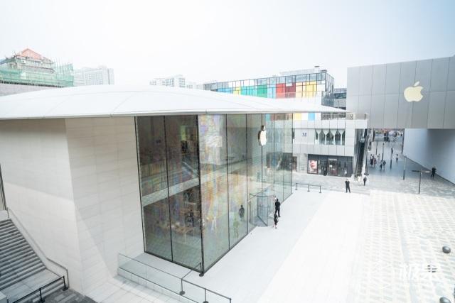 京味十足！提前探店苹果三里屯新Apple Store，新设计更“抓眼”