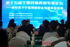 宁夏举办“新形势下网络安全与信息化发展资深专家论