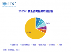 又一首发，2020H1中国网络安全服务市场规模大幅下滑，