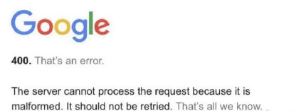 Google服务全球中断,目前原因尚不明朗