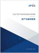 见微知著，防患未然——IDC携手迪普科技联合发布资产与漏洞